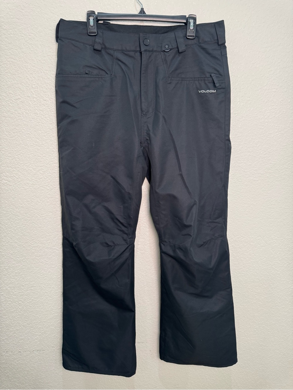 Volcom Carbon Snow Pants Mens Black G1351915 10K Ski Snowboard 36 Waist